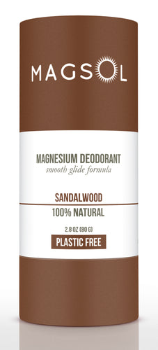 Plastic Free DEODORANT (Sandalwood)