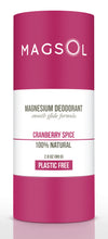 Load image into Gallery viewer, Plastic Free DEODORANT (Cranberry Spice)