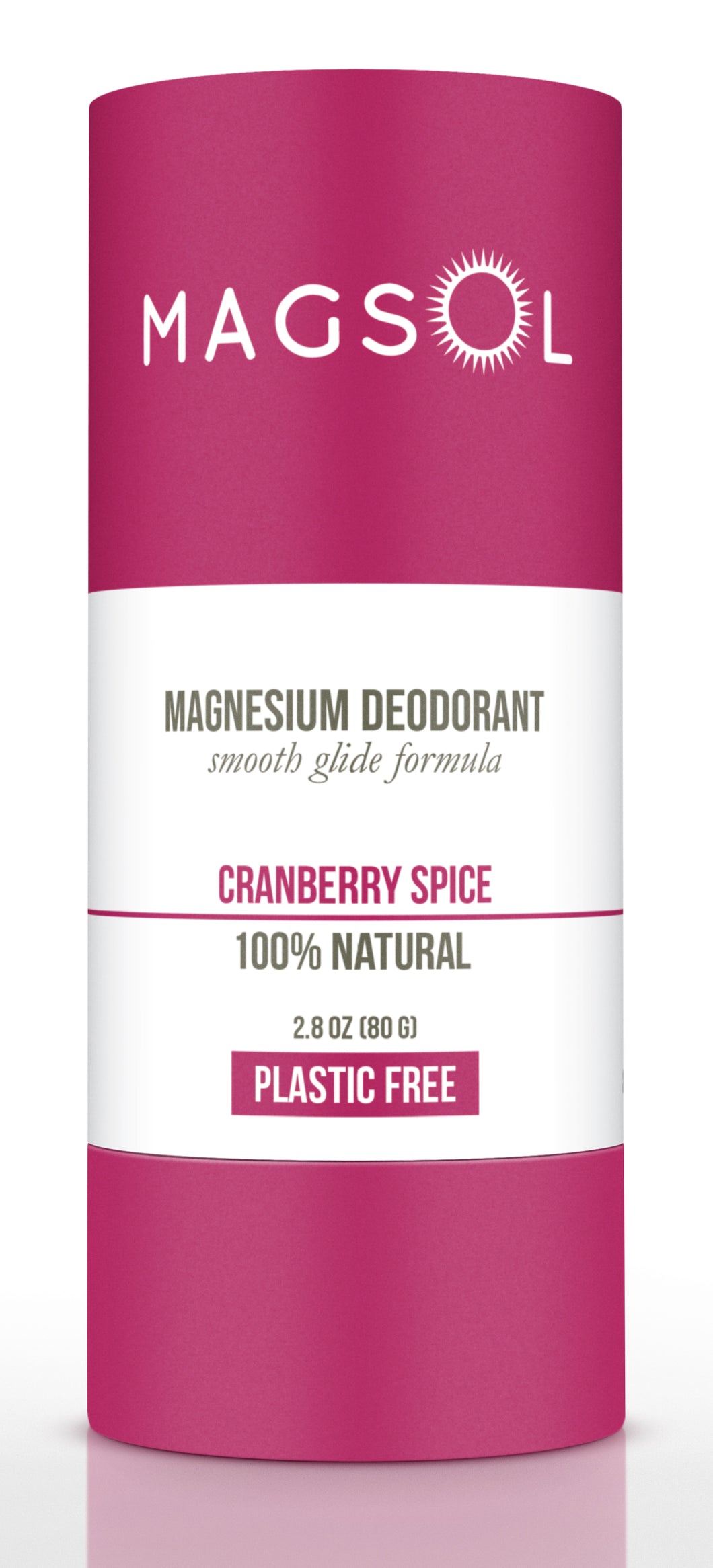 Plastic Free DEODORANT (Cranberry Spice)