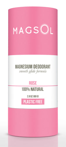 Plastic Free DEODORANT (Rose)