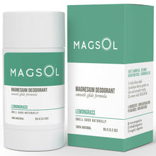 Load image into Gallery viewer, Natural Deodorant for Women &amp; Men 3.2 oz (Lemongrass)