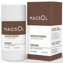Load image into Gallery viewer, Natural Deodorant for Women &amp; Men 3.2 oz (Sandalwood)
