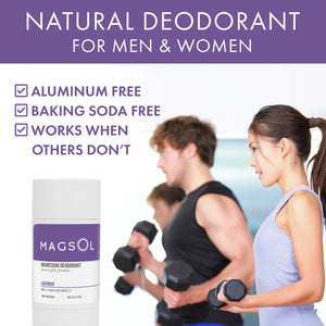 Natural Deodorant for Women & Men 3.2 oz (Lavender)