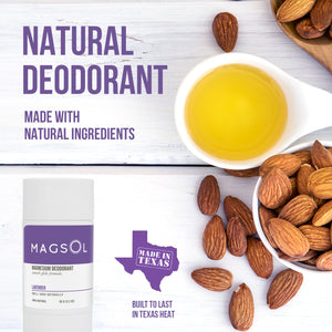 Natural Deodorant for Women & Men 3.2 oz (Lavender)